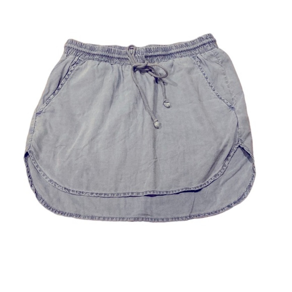 Anthro Cloth & Stone Chambray Skirt